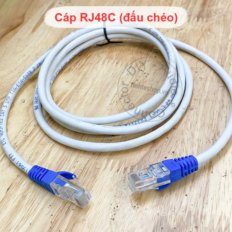 RJ48C standard crossover network cable