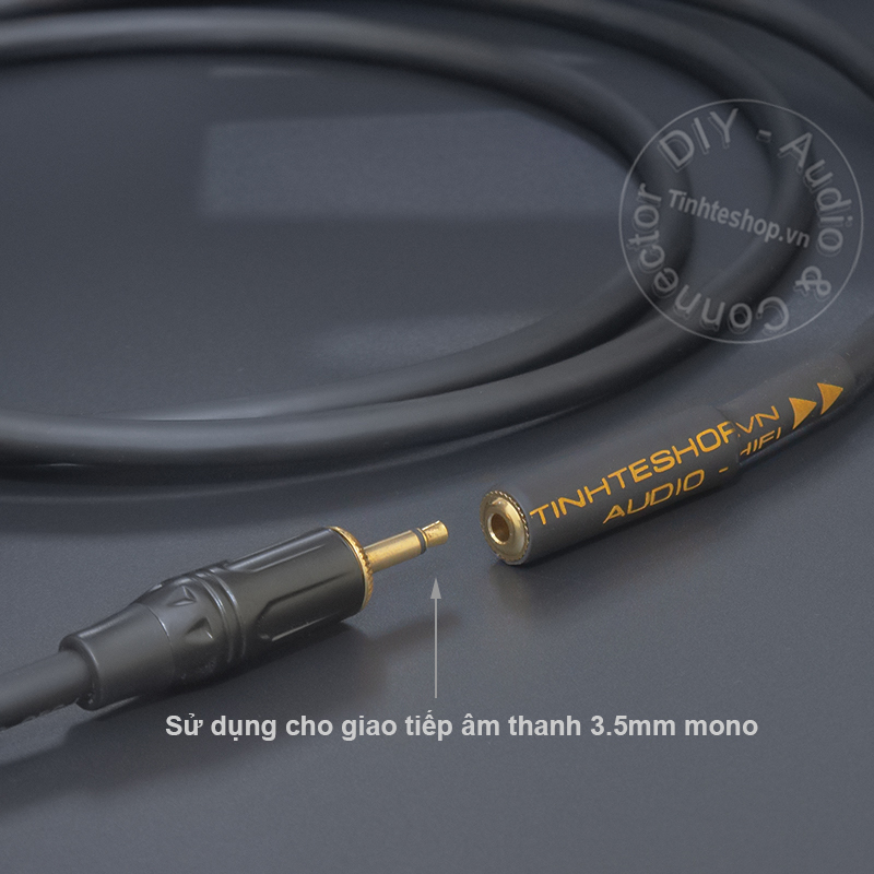 Dây cắm micro không dây 6.5 sang 3.5