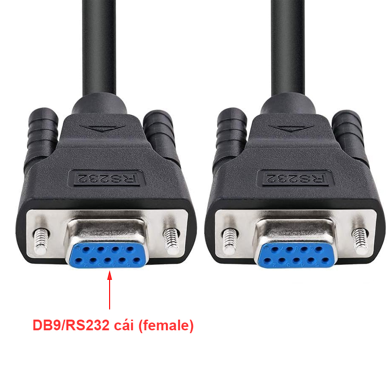 DTECH DT-9005C RS232 Straight Through Cable F/F