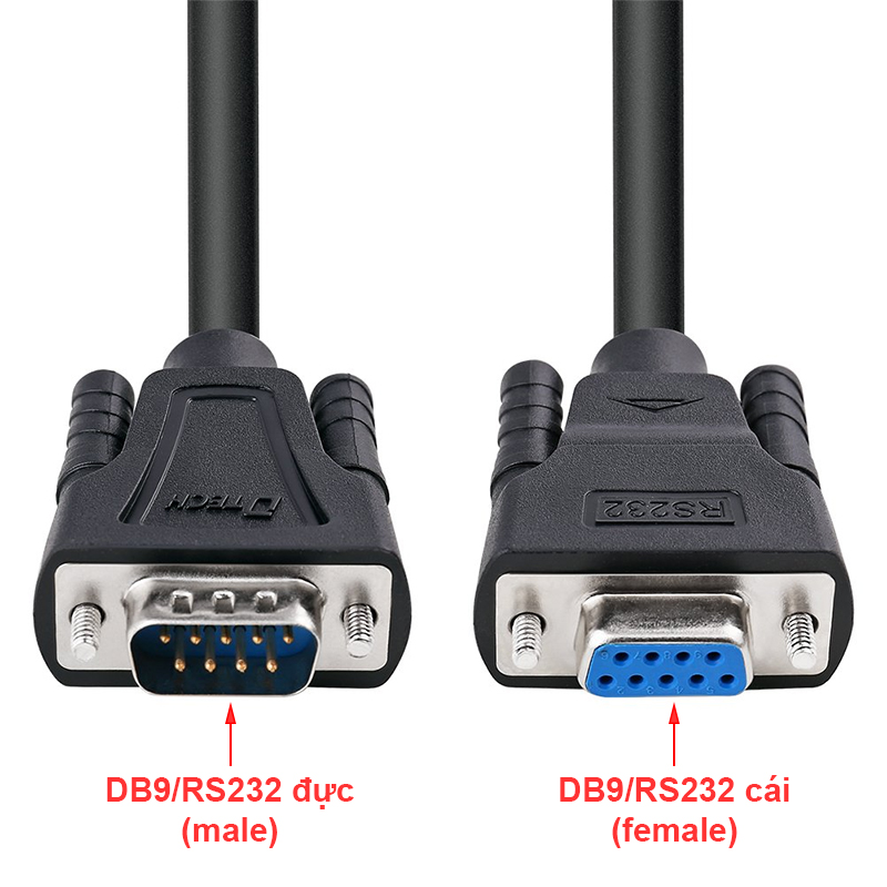 Dtech DT-9005B RS232 serial cable M-F