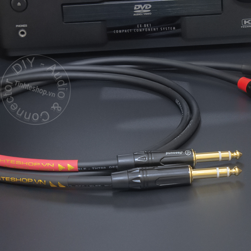 6.5mm TRS to RCA cable