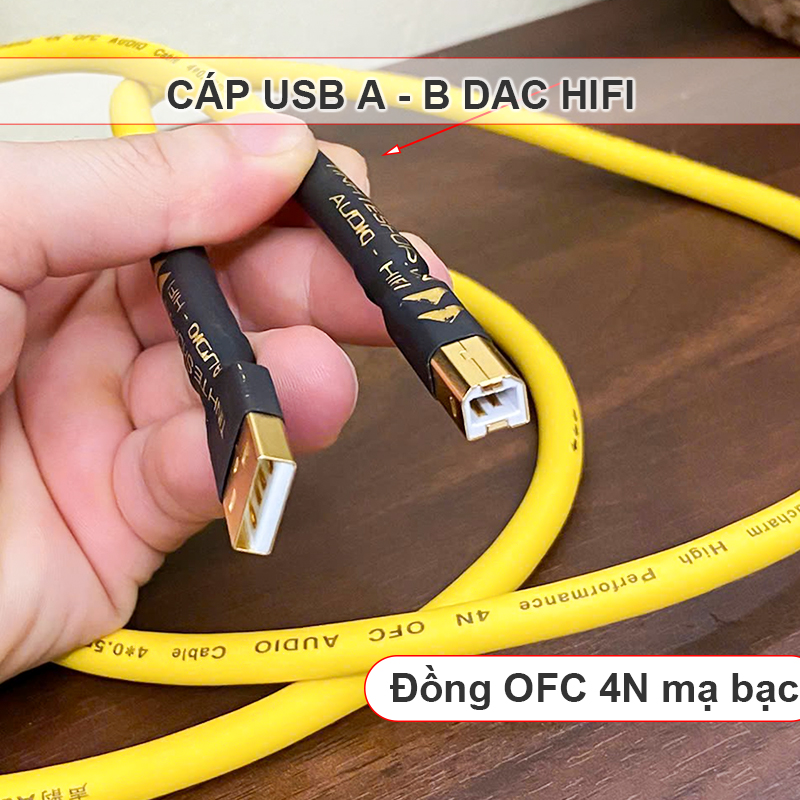 USB DAC cable for digital audio decoder