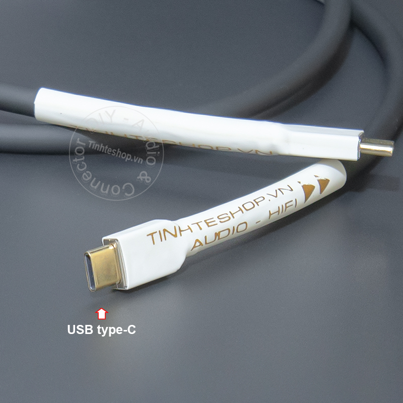 High performance USB Type C cable for digital music