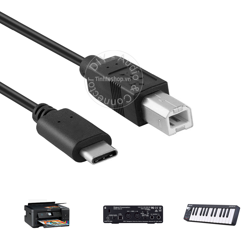 USB-CM to USB 2.0 BM cable