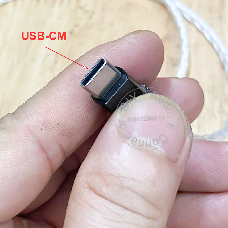 Dây USB C nối dài cho DAC AMP hỗ trợ sạc nhanh lõi đồng mạ bạc Yarbo