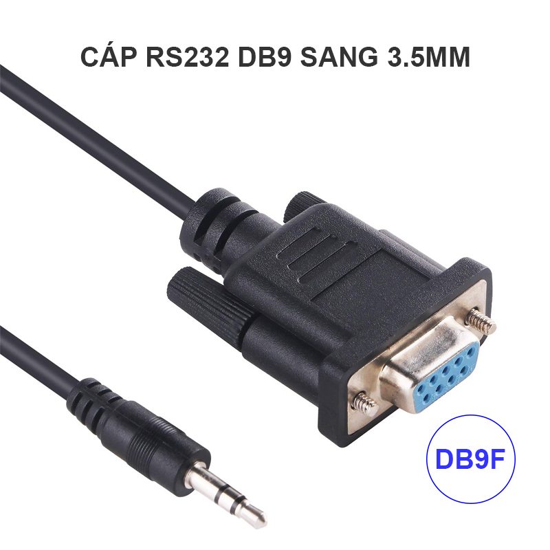 Cáp RS232 DB9 sang 3.5mm cho Bộ đo nhiệt độ UISYS original REFLOW ...