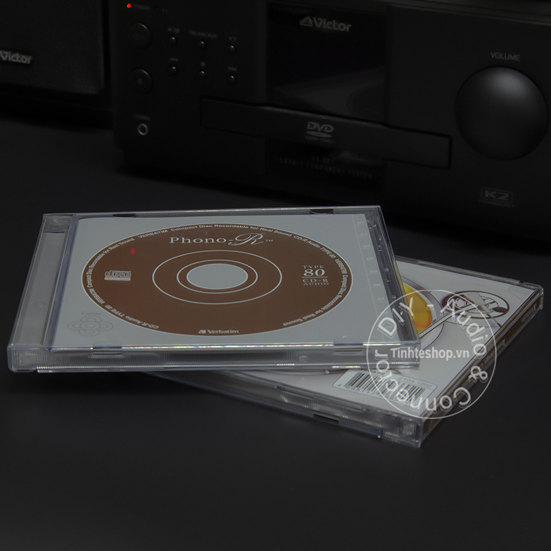 Đĩa phono trắng CD 700MB Verbatim