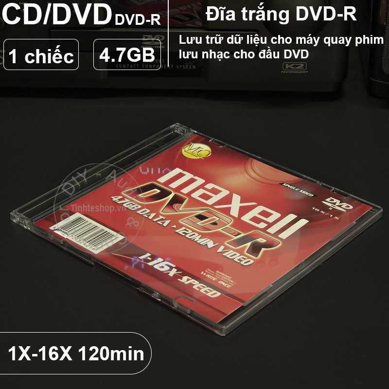 đĩa ghi nhạc maxell dvd