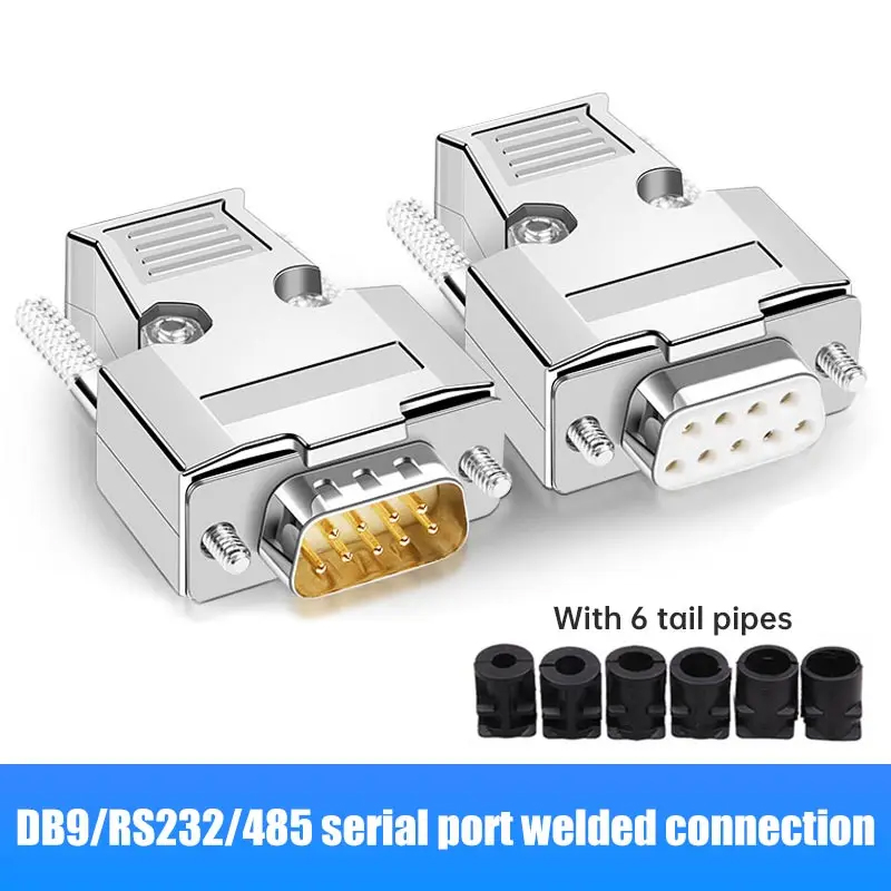Đầu hàn DB9 kèm vổ ốp kim loại HD-LINK YL-953M