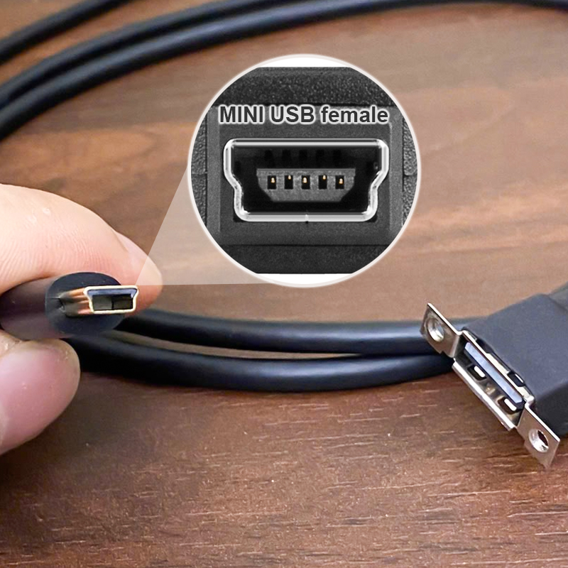 Mini Usb Panel Mount