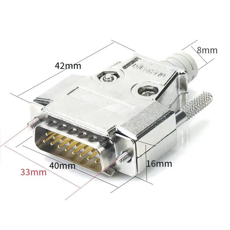Jack cắm D Sub 15pin 2 hàng