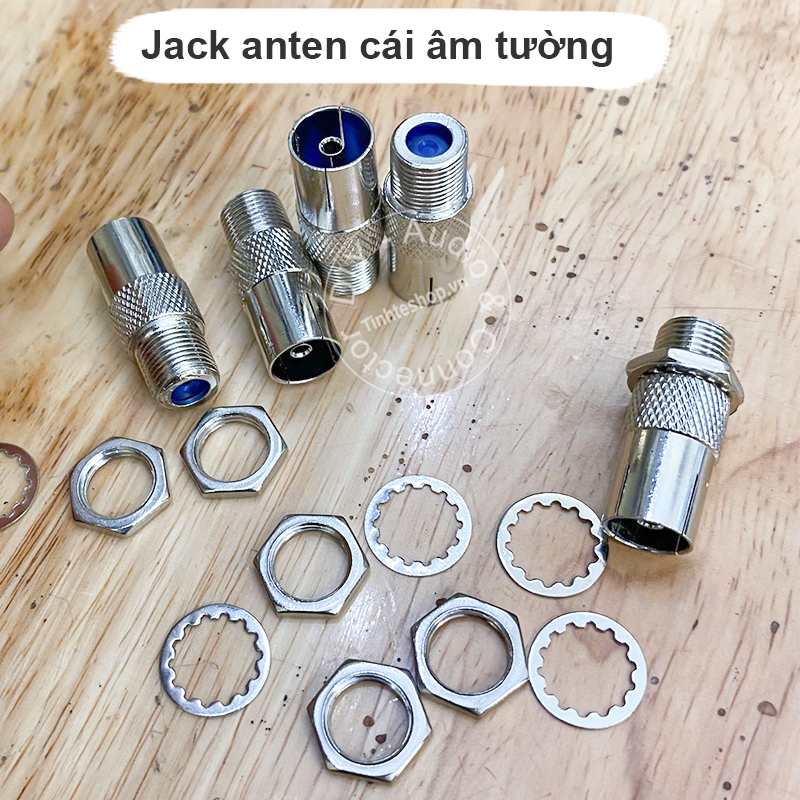 Female wall antenna socket