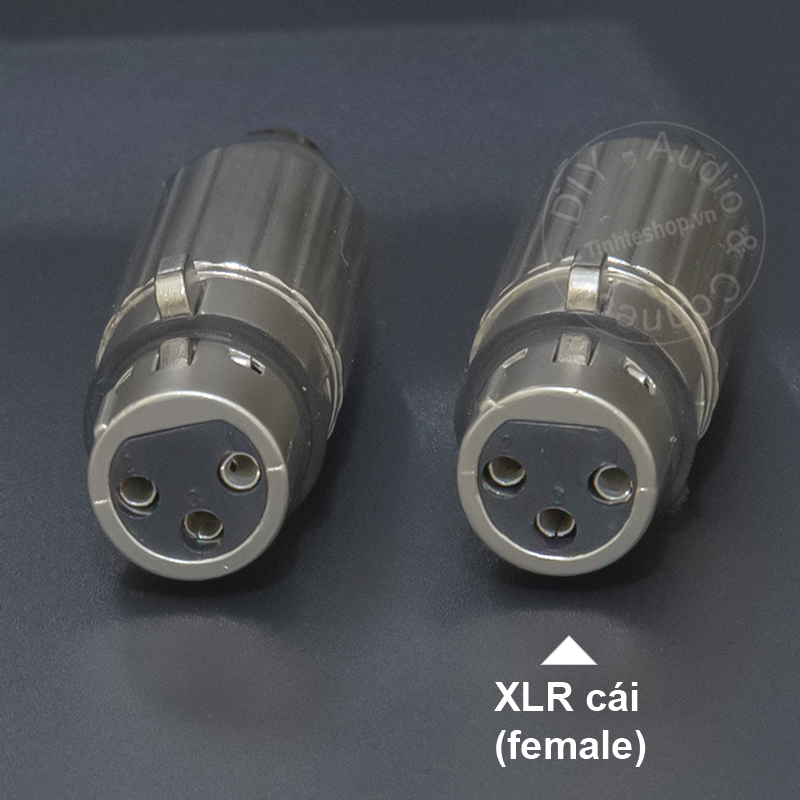 XLR female to RCA male adapter
