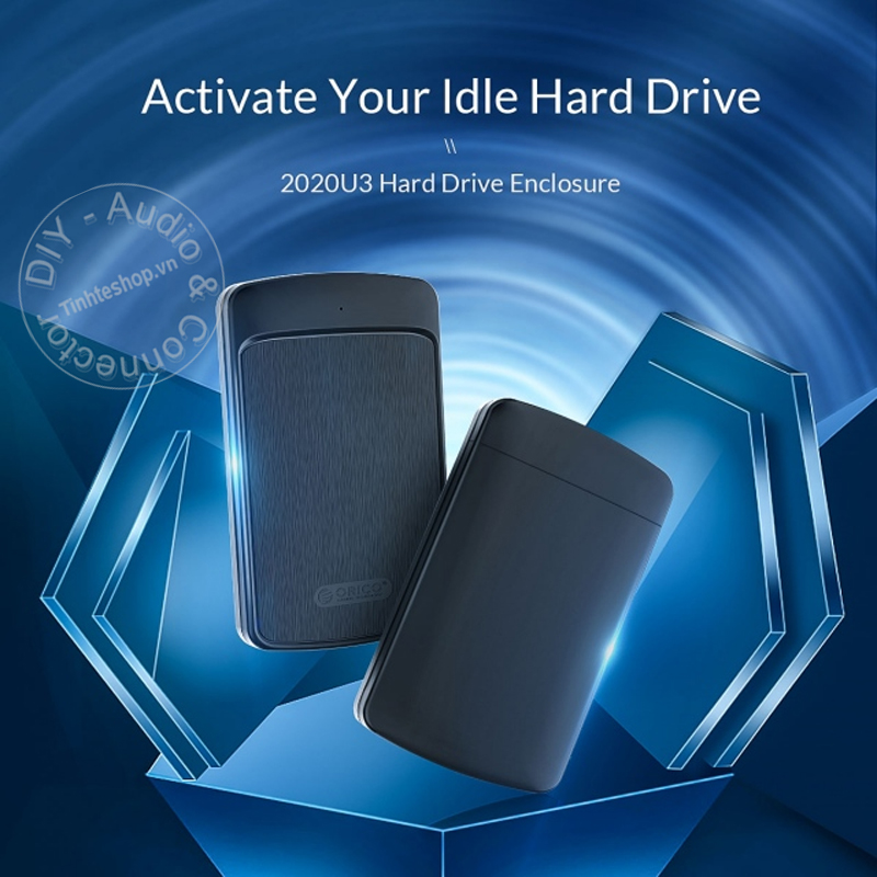 Orico 2.5'' hard drive data reading and carrying case