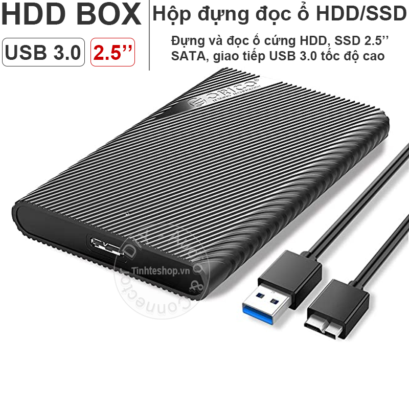 2.5" SATA III USB 3.0" portable hard drive case