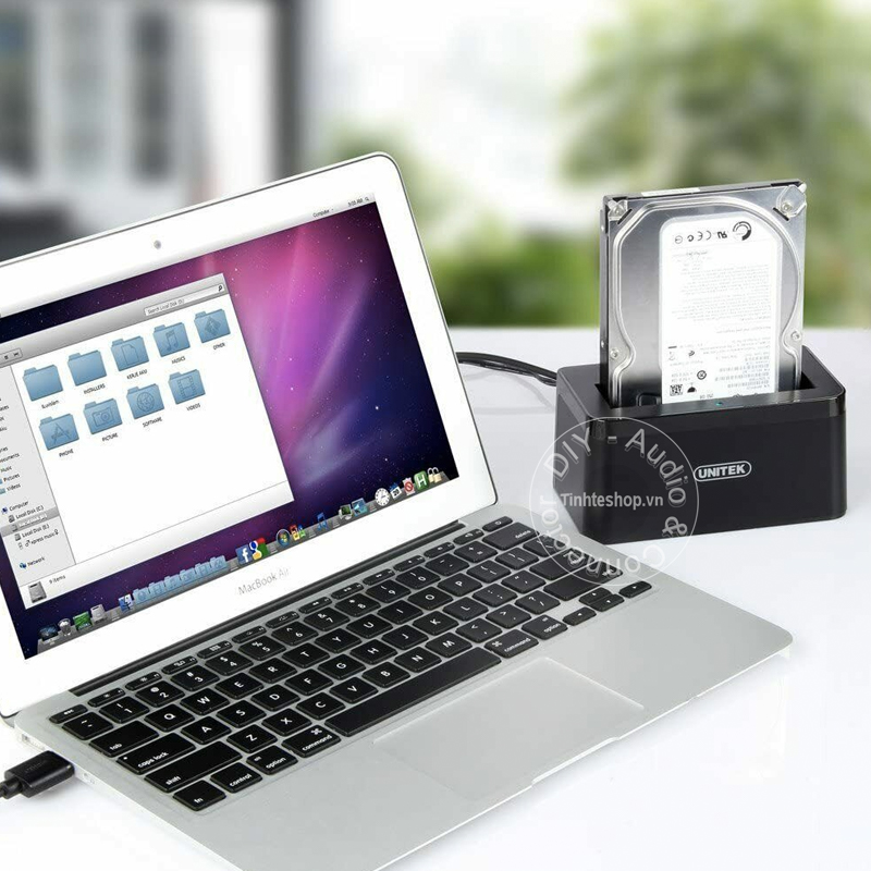 docking sata cổng usb-c gen 2 10gb unitek y3605