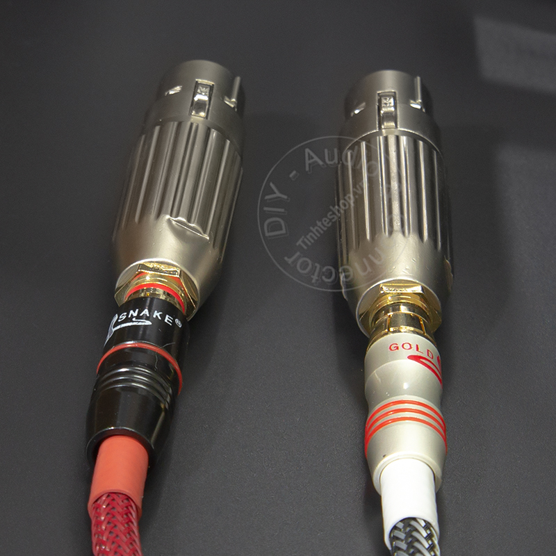 XLR female to RCA female adapter