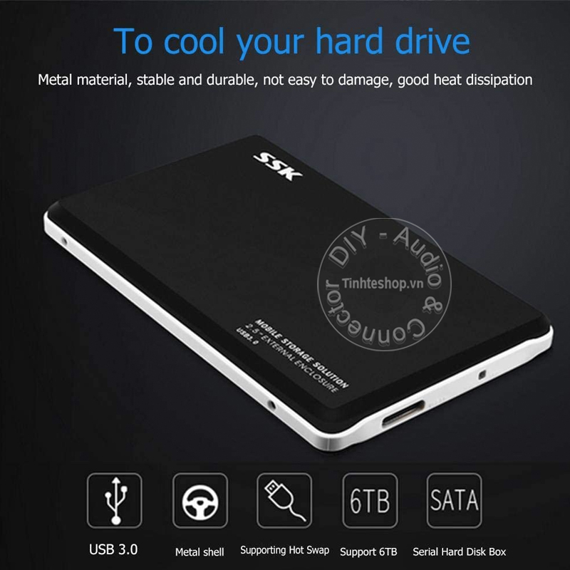 hdd ssd box sata usb 3.0