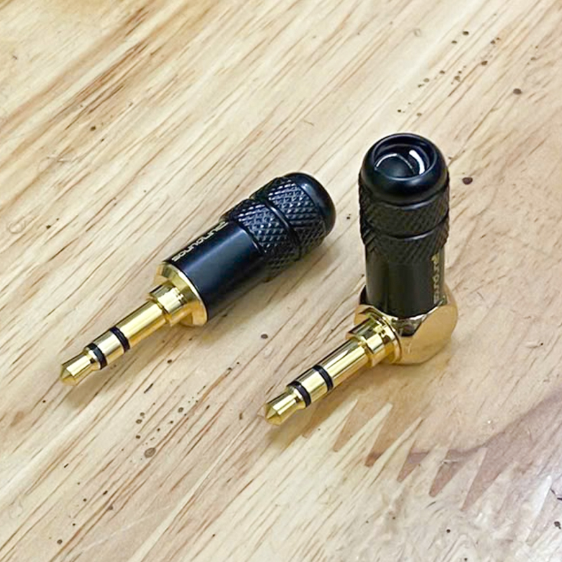 3.5 3 pole audio cable connector