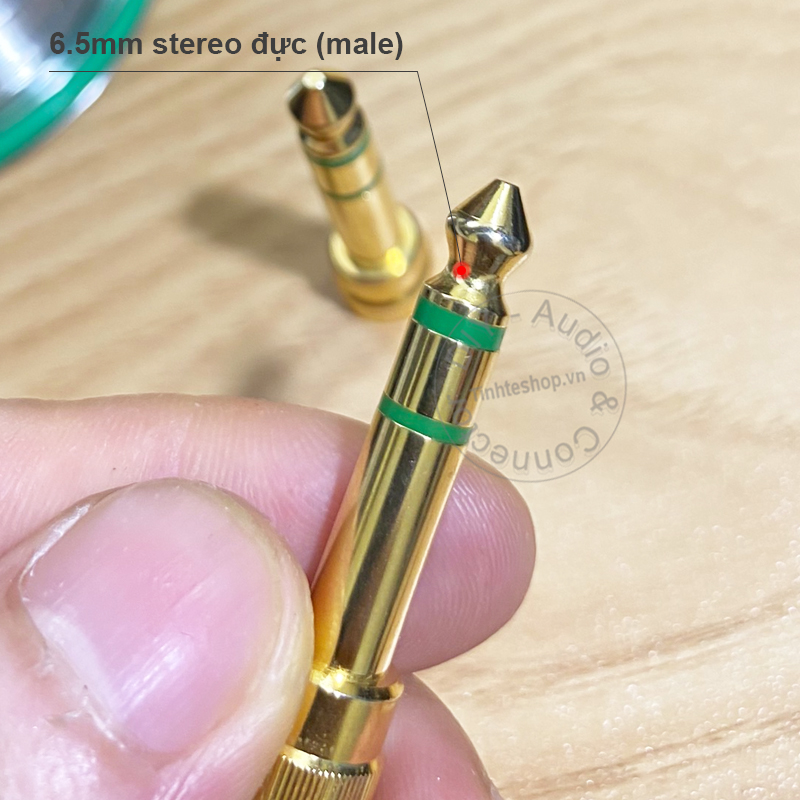 6.35mm to 3.5mm female stereo converter