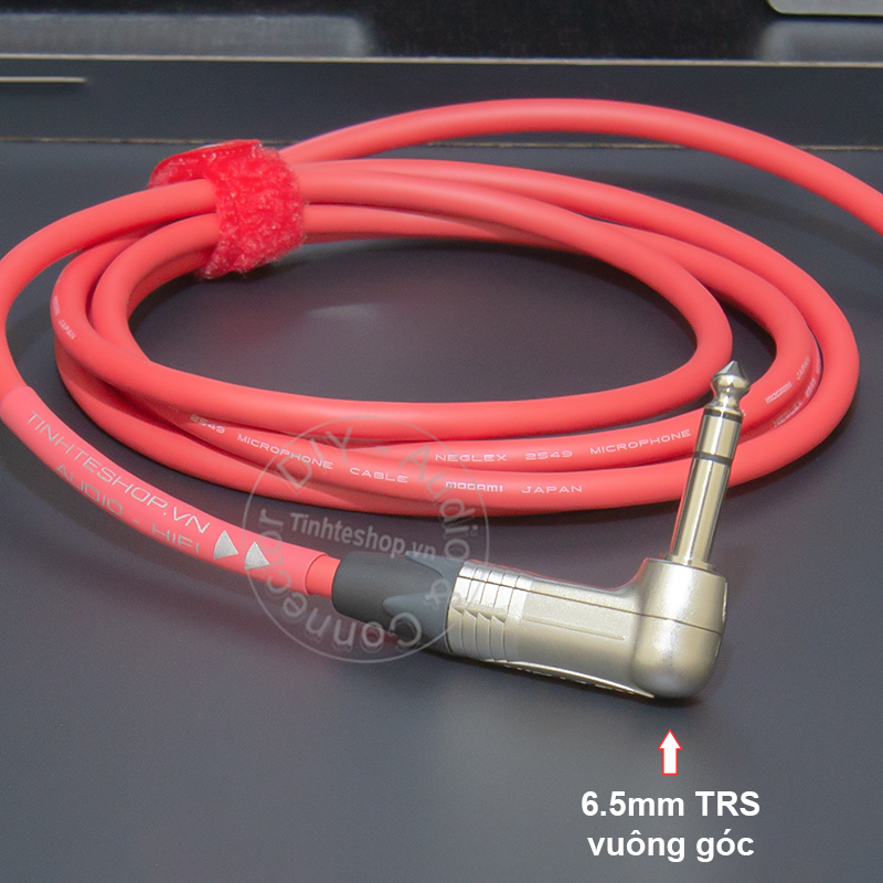 DIY 6.35mm stereo cable MOGAMI 2549