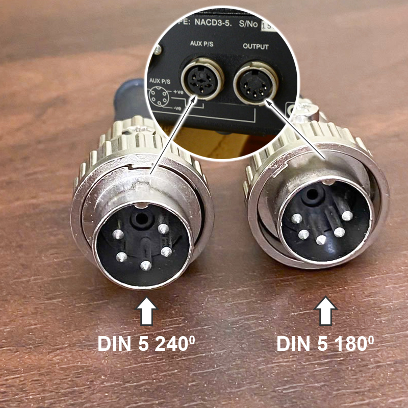 PREHKEYTEC - 5 Pin DIN Plug 180 Degree