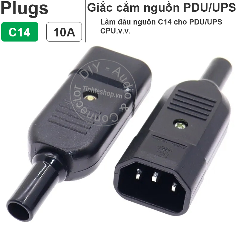 Đầu cắm nguồn IEC C13 và C14