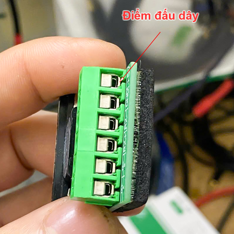 Đầu đấu nối dây RS232 với RS422 RS485