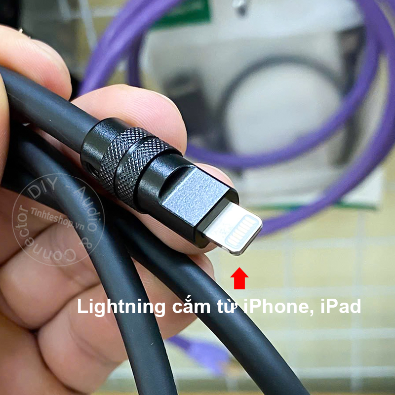 Lightning to USB Type C Audio Cable for Digital Audio Decoder or Portable Amplifier