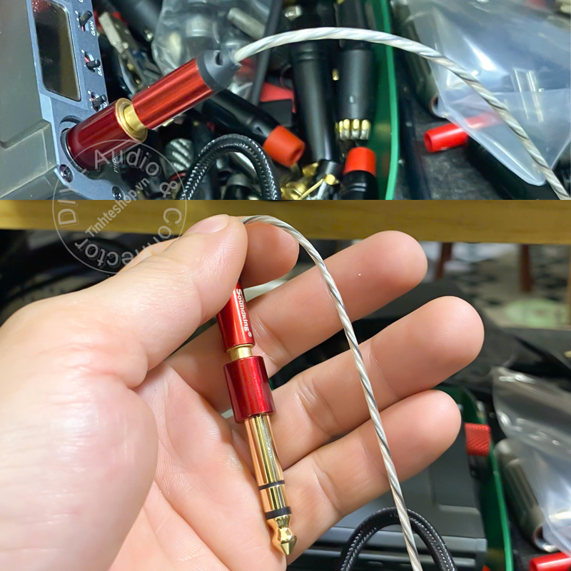 6.5mm stereo male to 3.5mm female