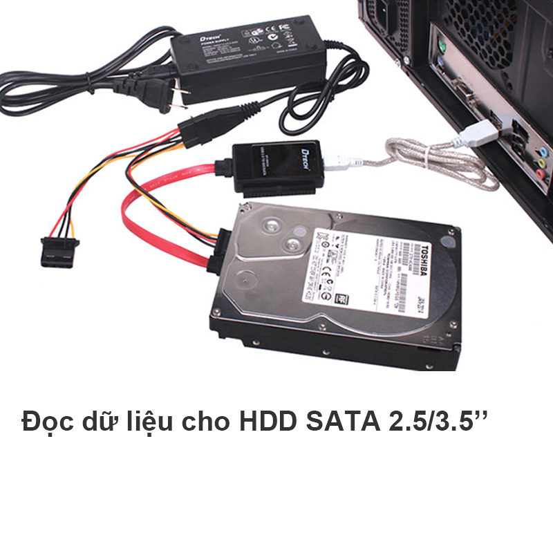 USB sang SATA IDE 2.5 3.5'' DTECH DT-8003A