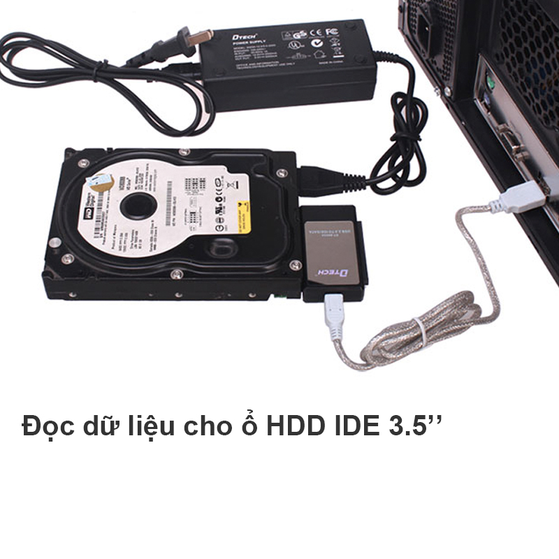 USB sang SATA IDE 2.5 3.5'' DTECH DT-8003A