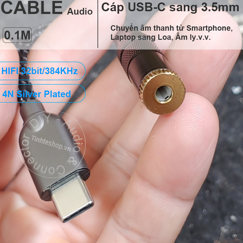 Convert USB Type C to 3.5mm female