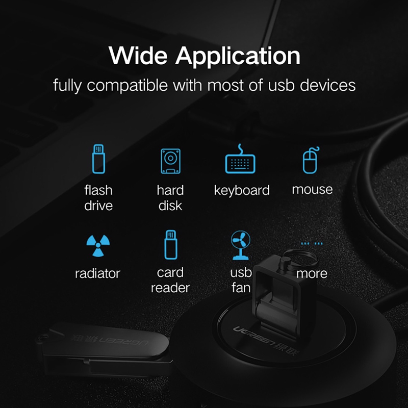 bộ chia usb 4.0 có hỗ trợ nguồn ngoài