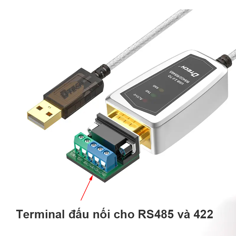adapter USB tới RS485 - RS422 DTECH DT 5019