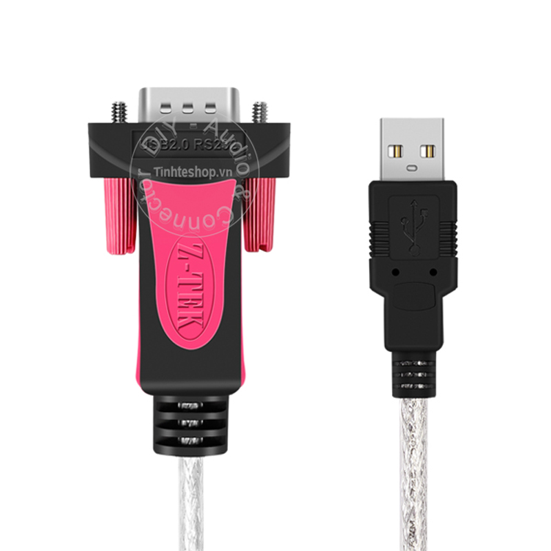 Dây USB sang RS232 1.8 mét Z-tek ZE-533A chipset FTDI FT232 - USB to RS232