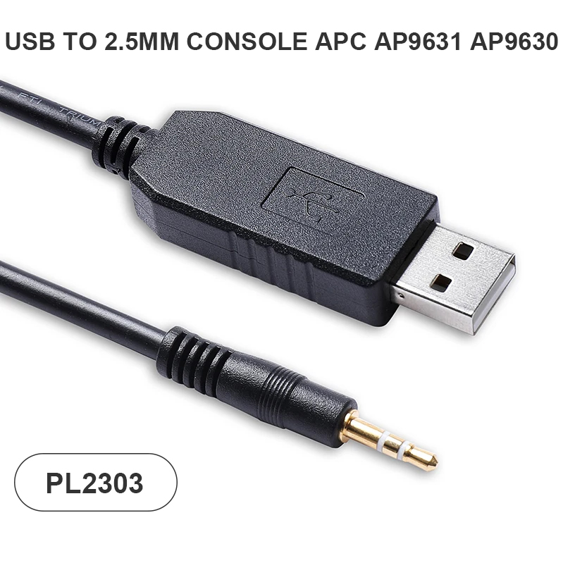 Dây USB sang 2.5mm Link Cable for APC Network Management Card AP9631 AP9630 AP9635