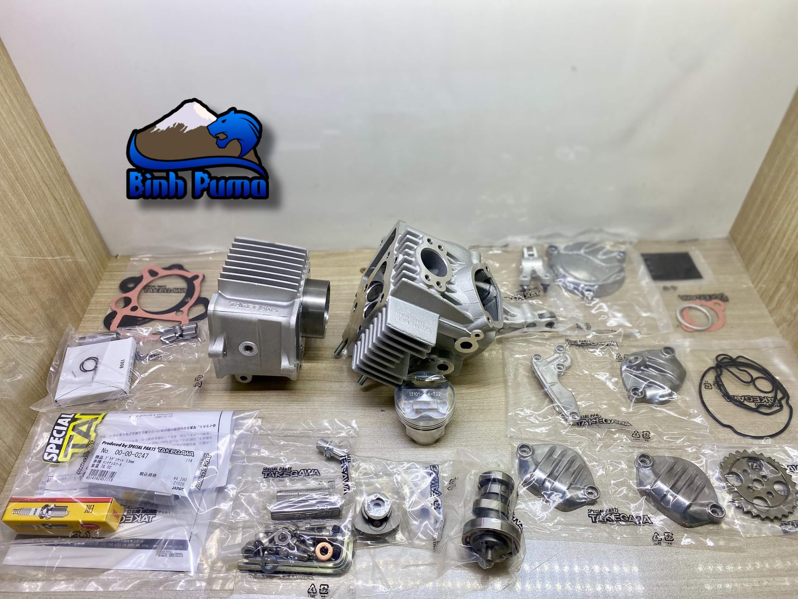 Đầu Lòng Takegawa 4valve 88cc