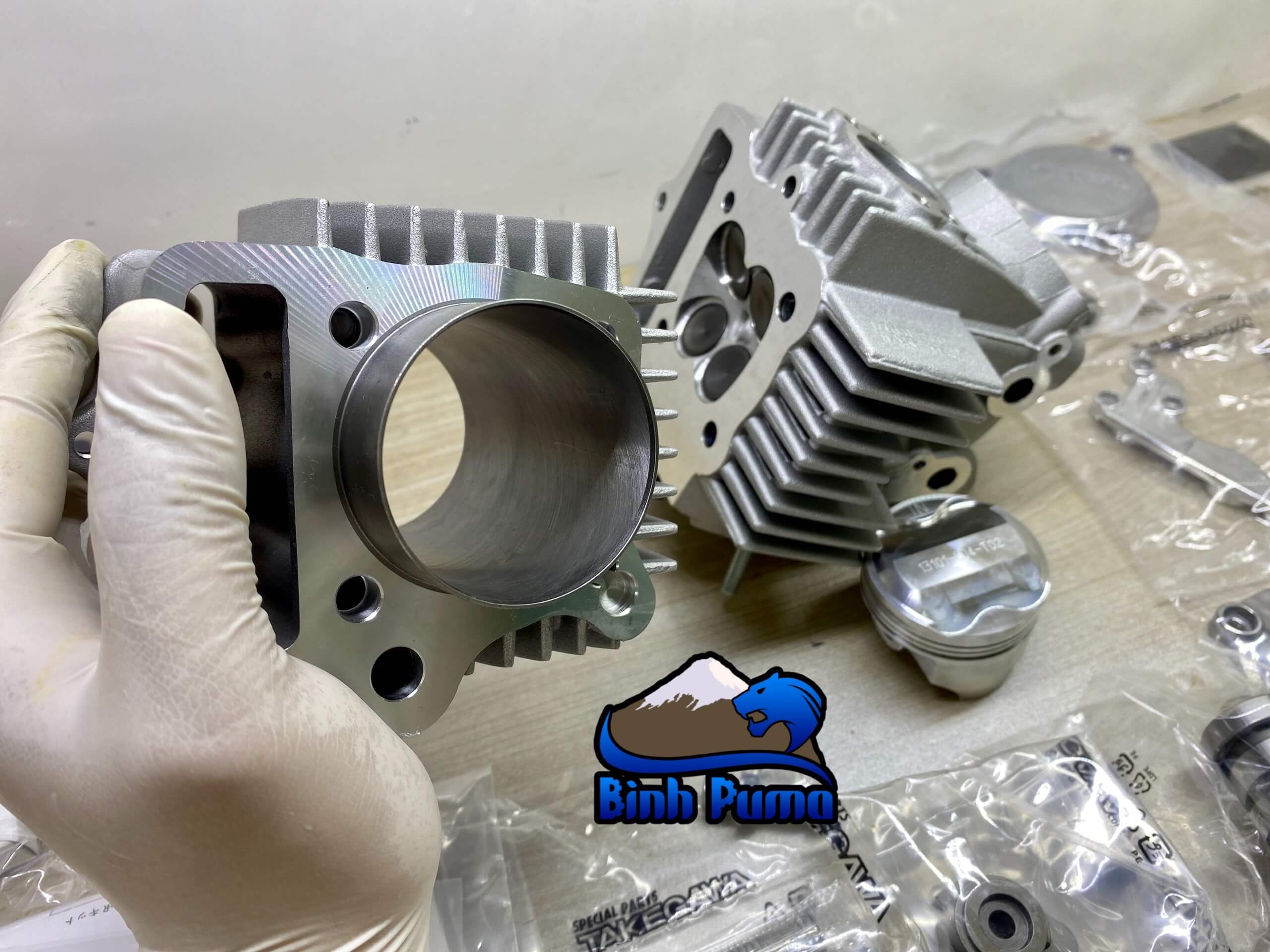 Đầu Lòng Takegawa 4valve Trái 52 Lòng 69 (106cc)