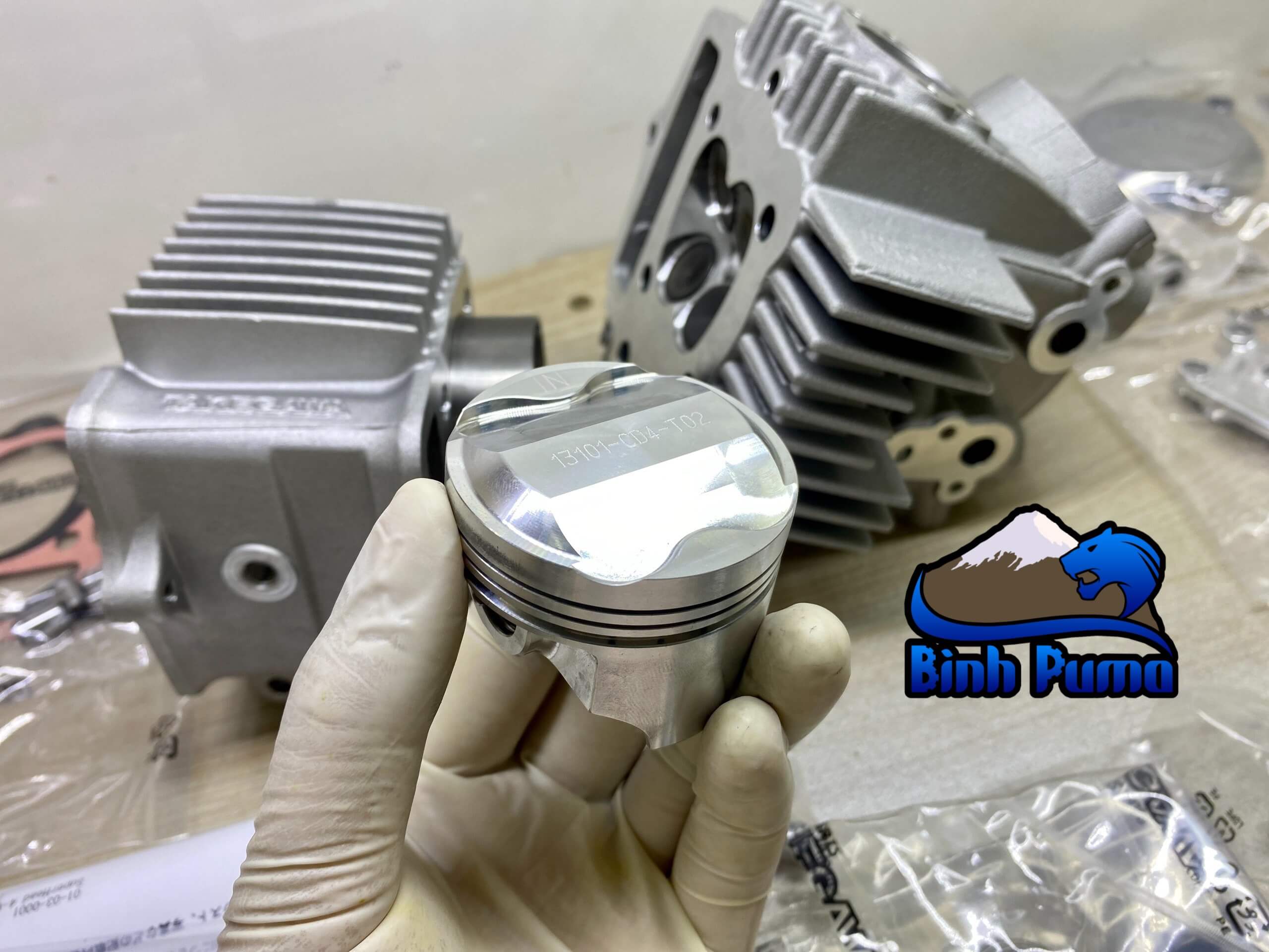 Đầu Lòng Takegawa 4valve Trái 52 Lòng 69 (106cc)