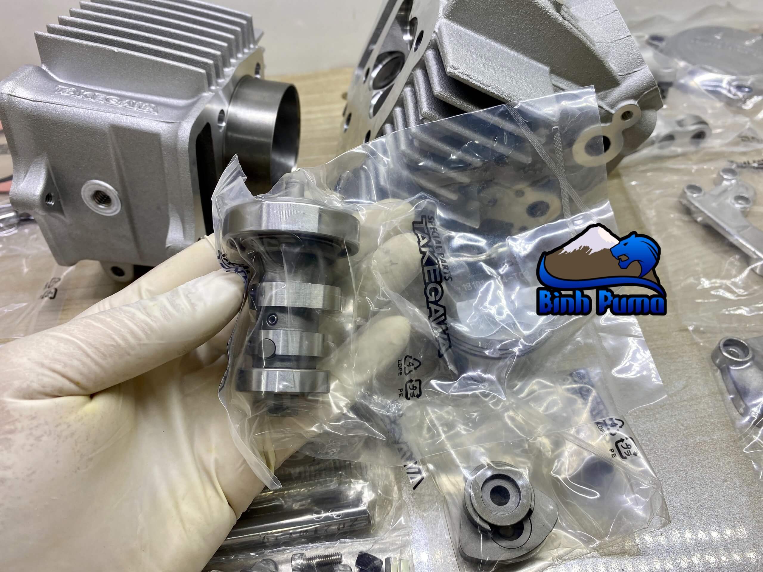 Đầu Lòng Takegawa 4valve Trái 52 Lòng 69 (106cc)