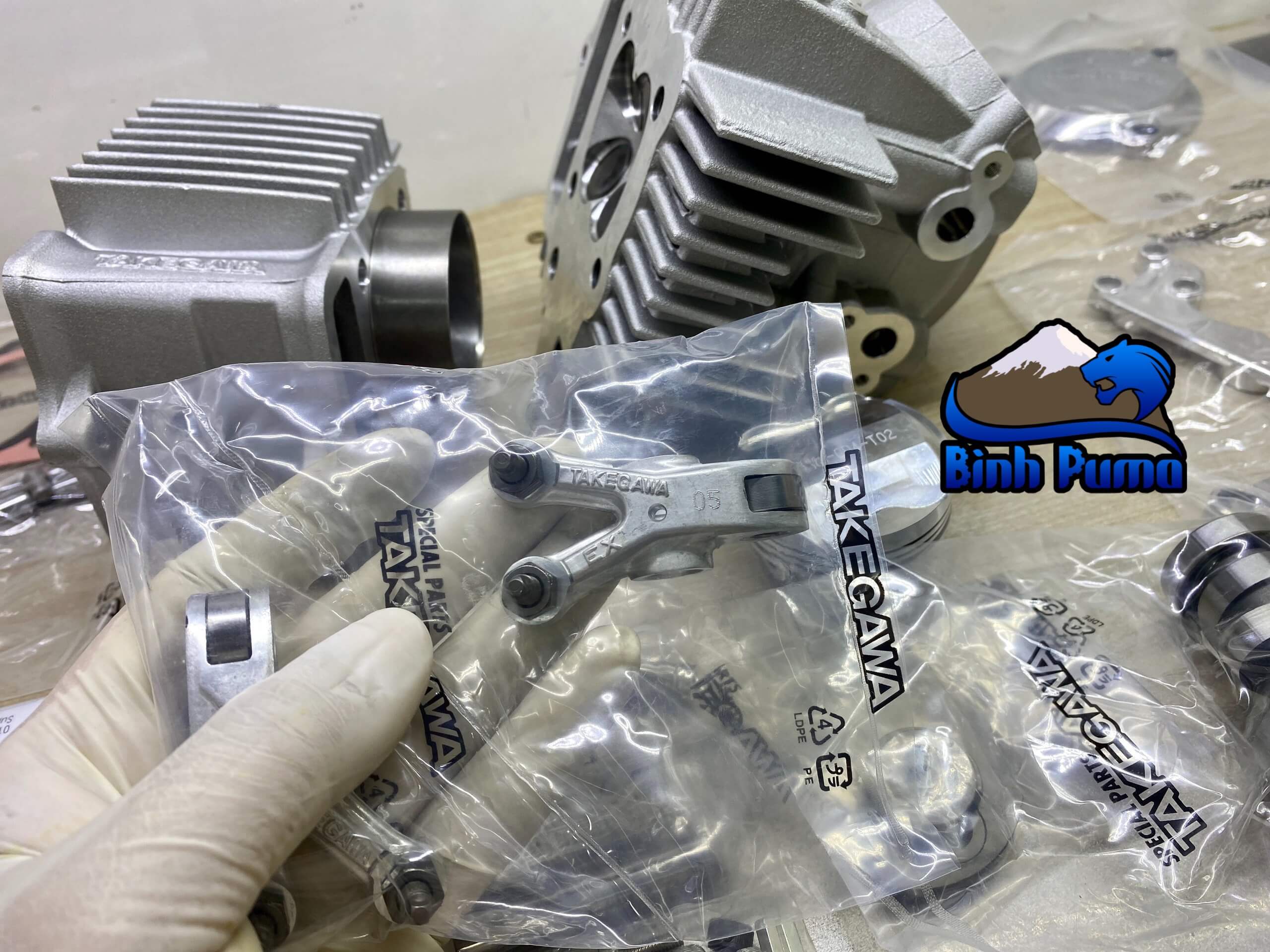 Đầu Lòng Takegawa 4valve Trái 52 Lòng 69 (106cc)