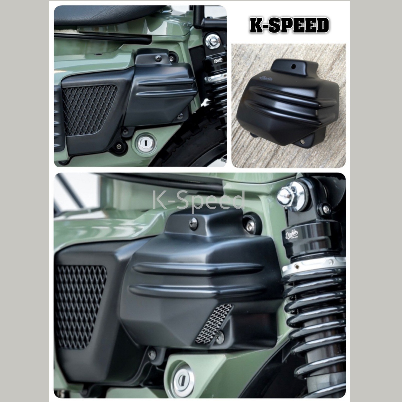 ỐP HỘC LỌC GIÓ NGẮN K-SPEED CHO CT 125