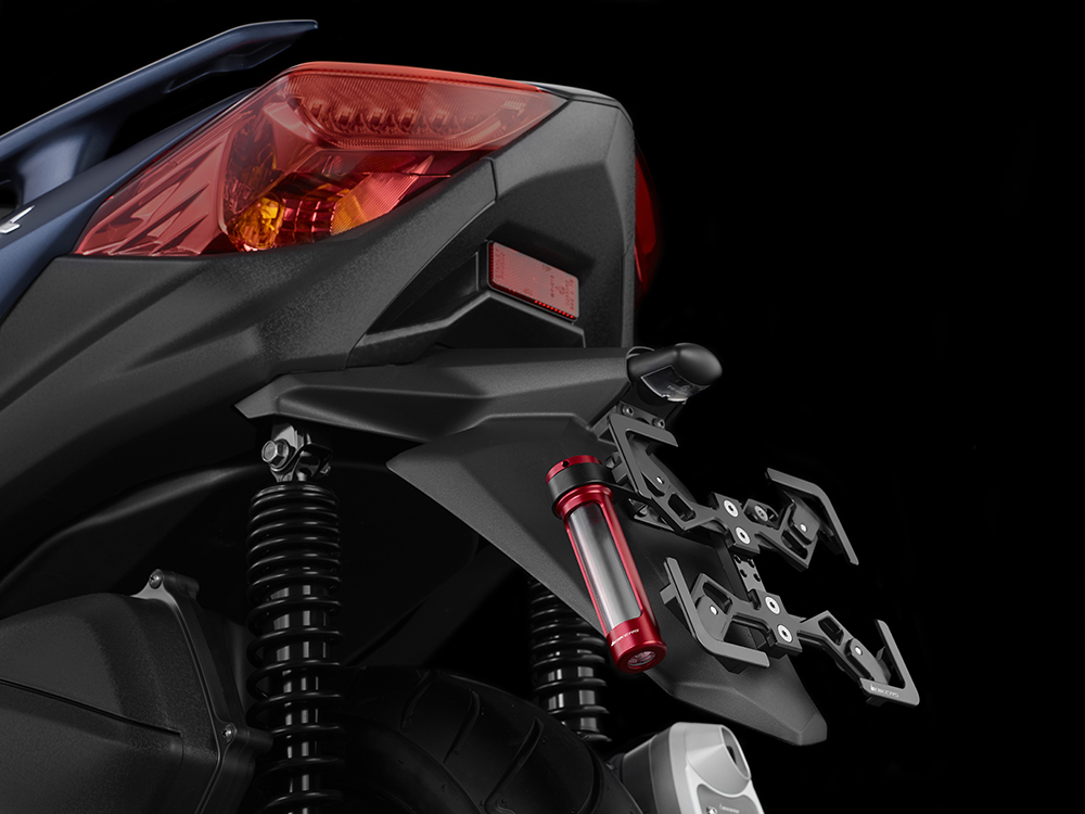 Ống đựng biên lai Bikers đen mờ