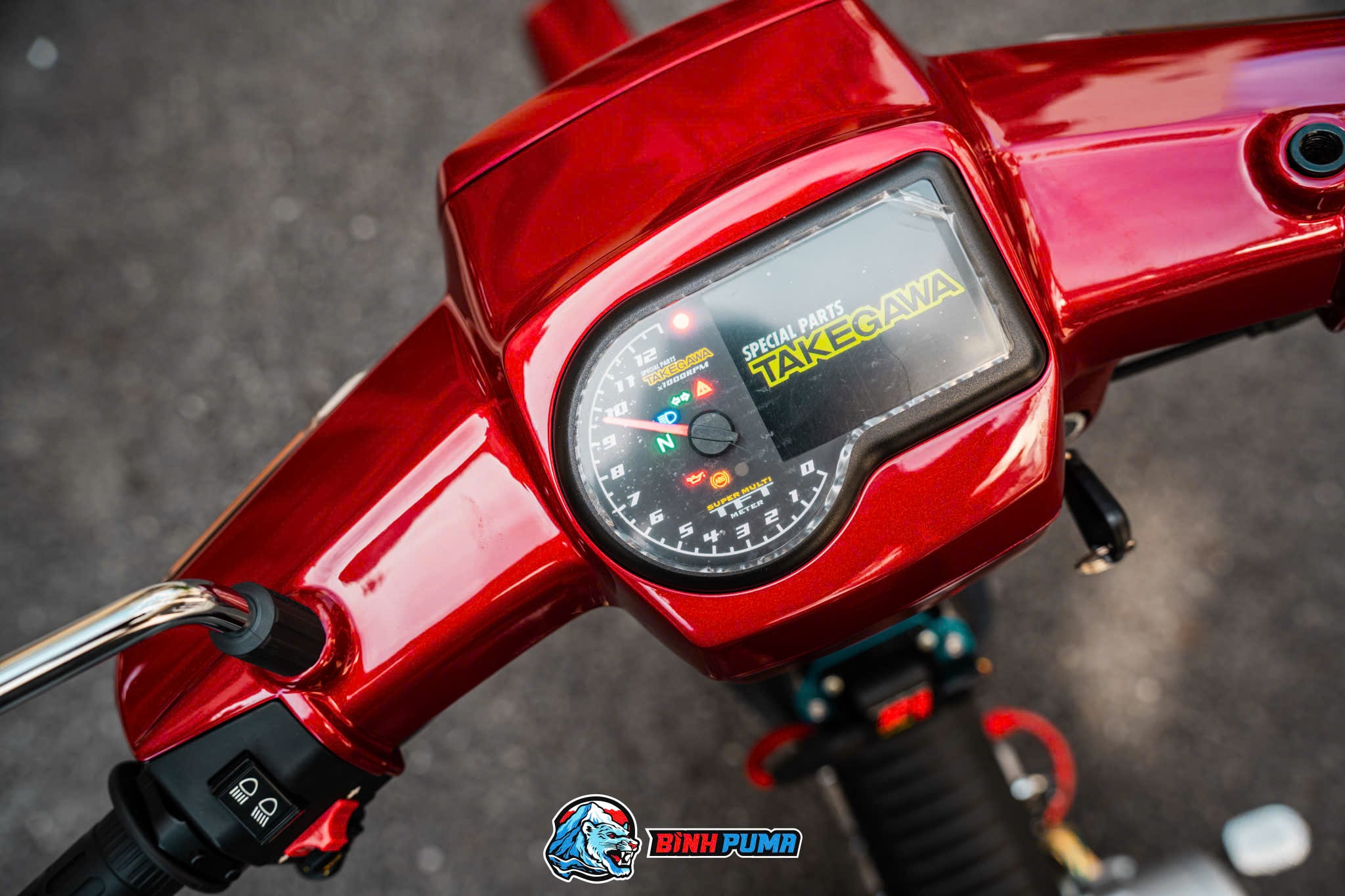 Đồng hồ đa năng Takegawa cho Monkey125