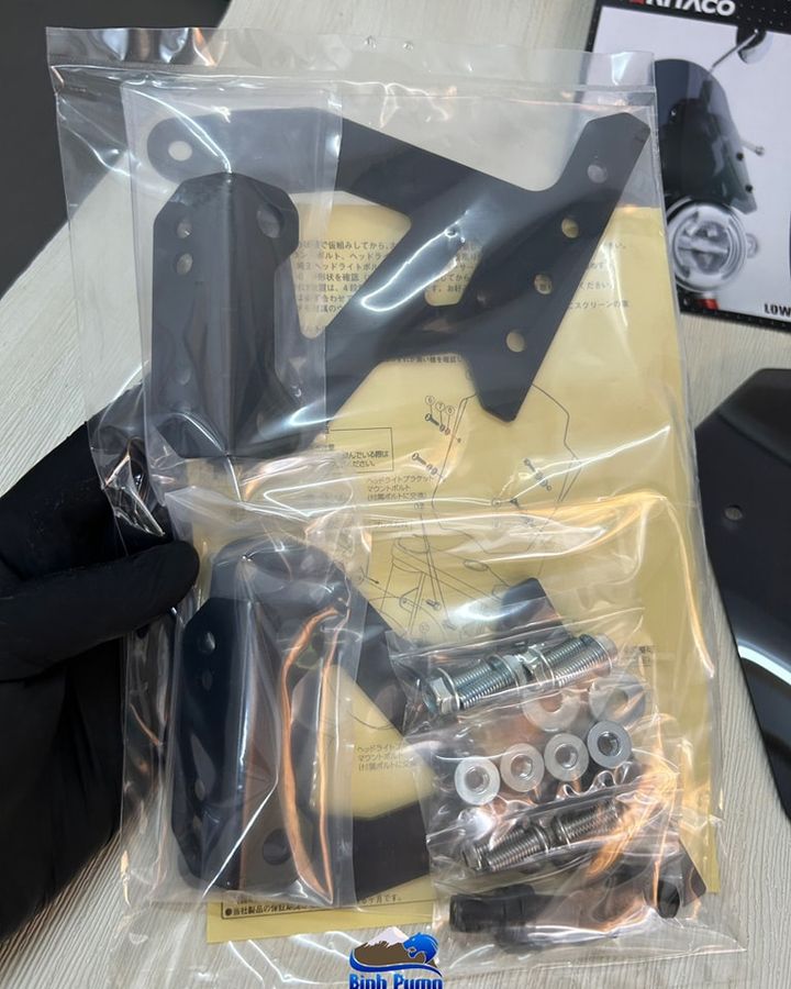 Kính chắn gió Kitaco cho Monkey125