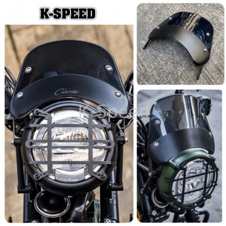 KÍNH CHẮN GIÓ CLASSIC K-SPEED CHO CT 125