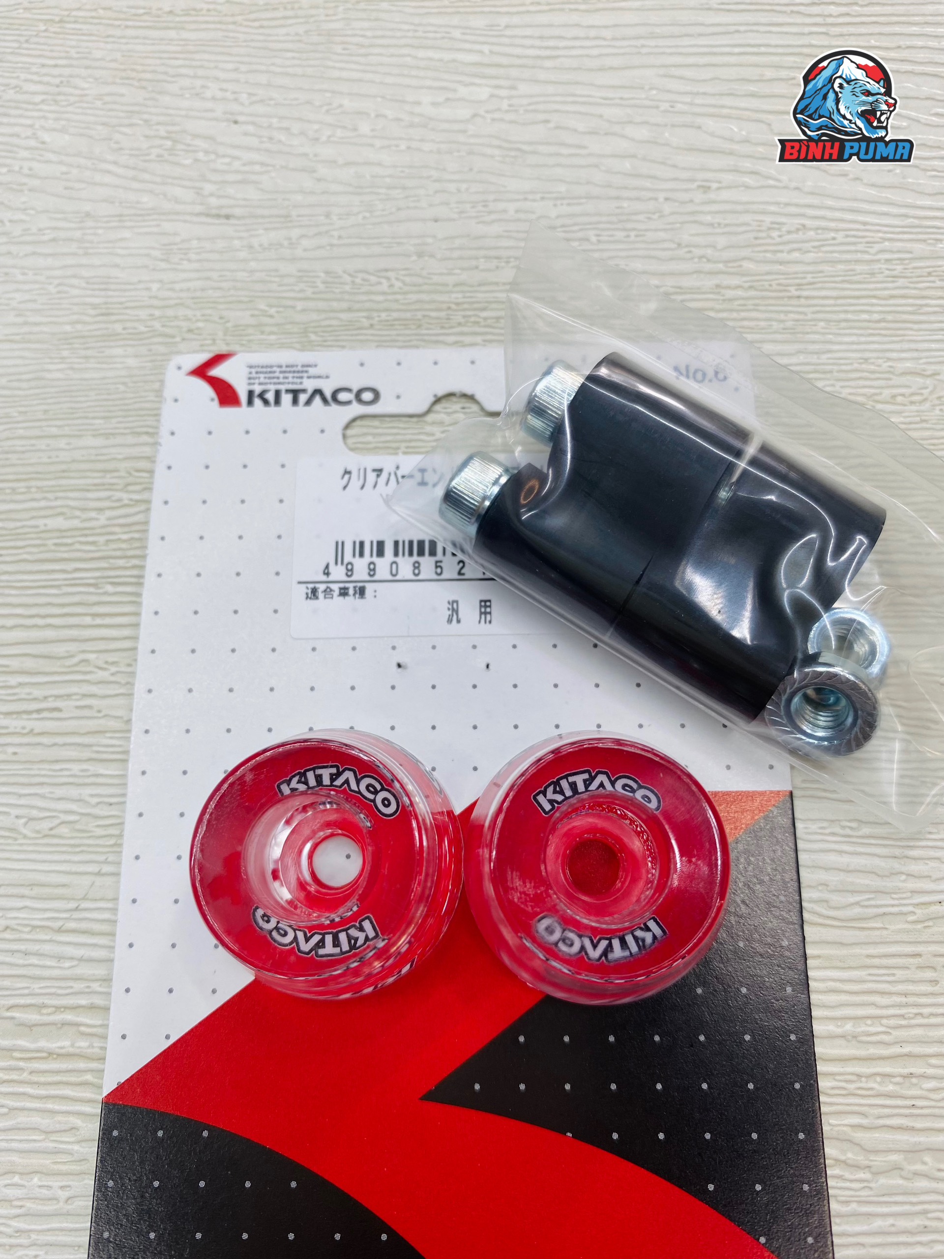 Gù Kitaco đỏ trong suốt