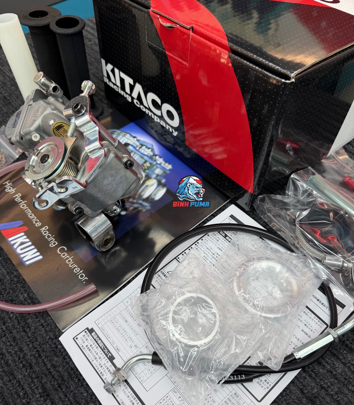 Bình xăng con Kitaco Mikuni TDMR Φ32