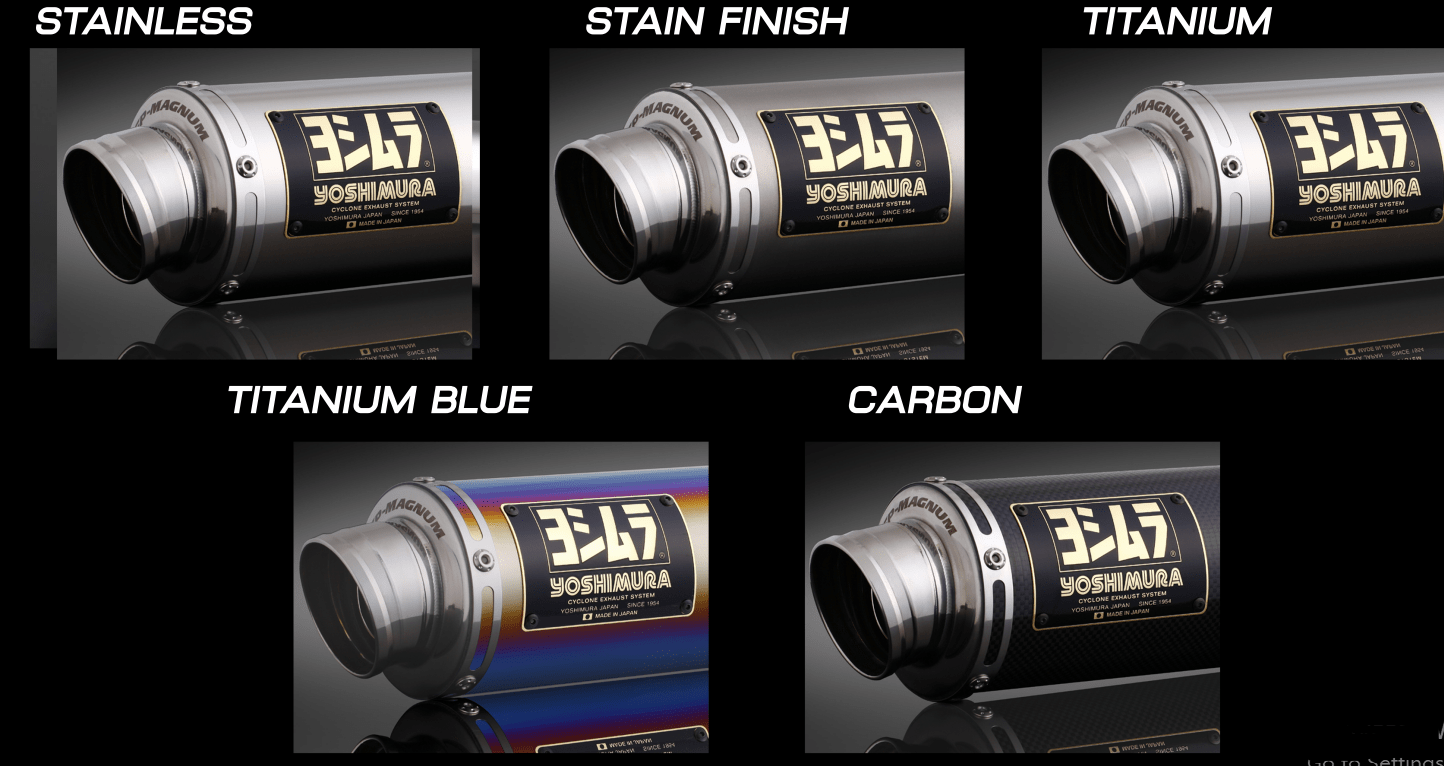 Pô Yoshimura GP - Magnum cho Cub 125